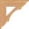 Ekena Millwork Legacy Traditional Smooth Bracket w/ Offset Brace, Western Red Cedar, 7 1/2"W x 26"D x 26"H BKT0806X26X26LEC01SWR - alternate 2